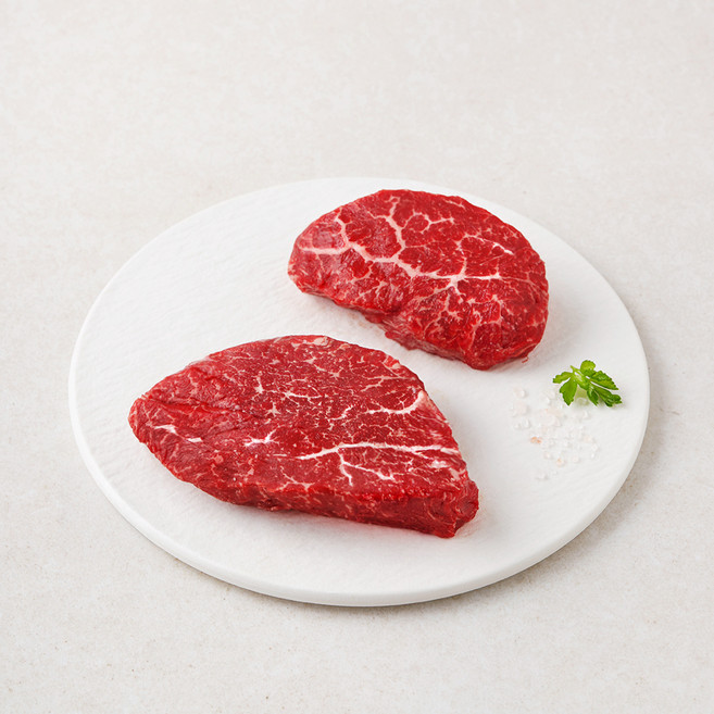 화담우 한우 안심 1+등급 구이용 (냉장), 200g, 1개