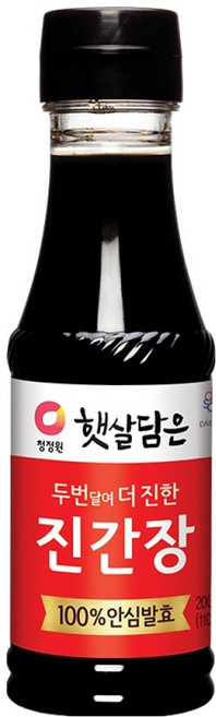 햇살담은 두번 달여 더 진한 진간장, 200ml, 1개
