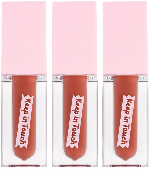 [비건뷰티] 키핀터치 젤리 립 플럼퍼 틴트, 에스프레소 마티니, 3개