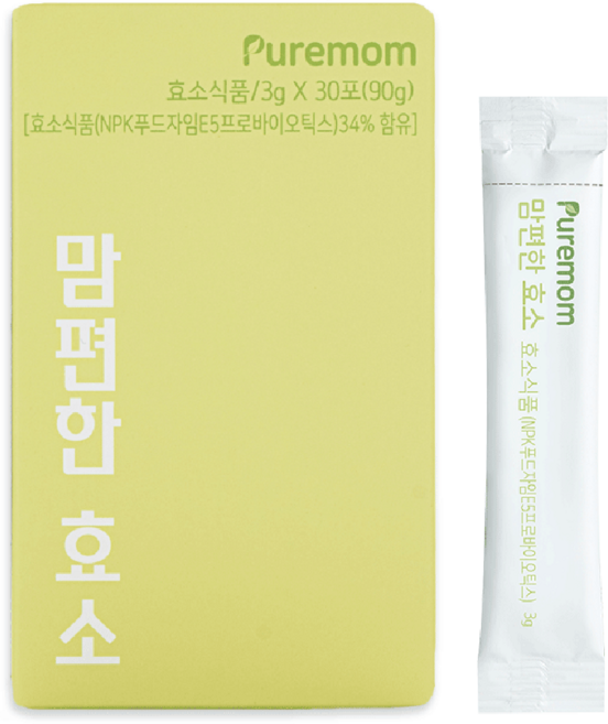 퓨어맘 맘편한효소 30p, 1개, 90g