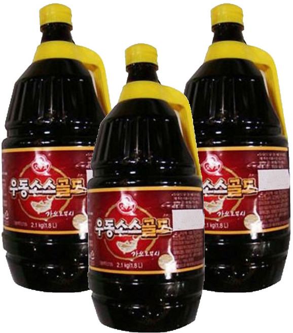 오뚜기 우동소스 골드, 2.1kg, 3개