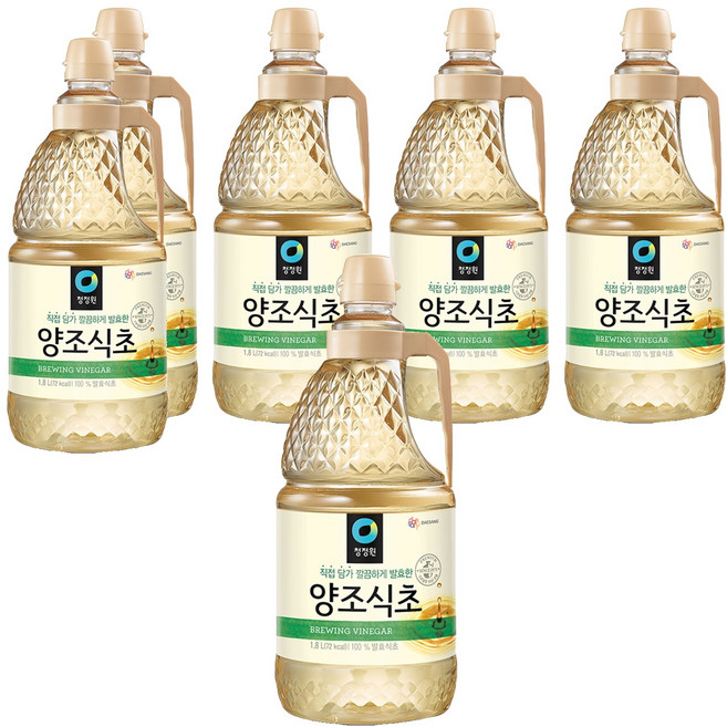 청정원 양조식초, 1.8L, 6개