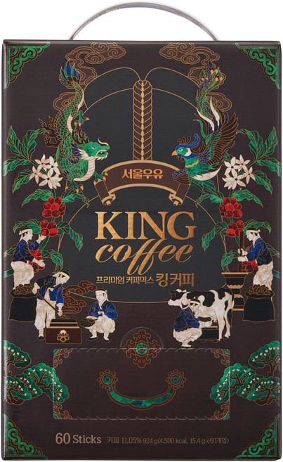서울우유 커피믹스 킹 커피, 15.4g, 60개입, 1개