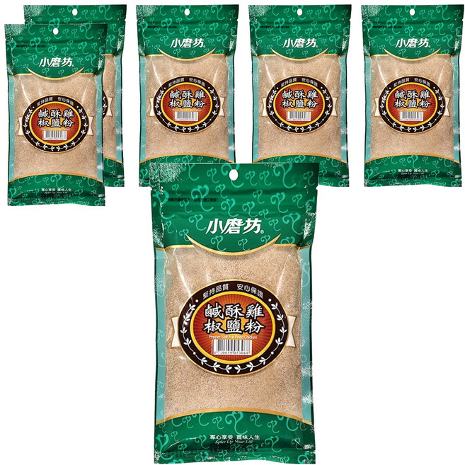 小磨坊 鹽酥雞椒鹽粉, 300g, 6包