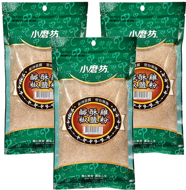 小磨坊 鹽酥雞椒鹽粉, 300g, 3包