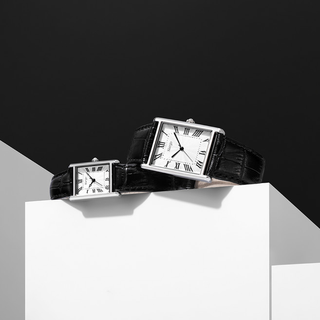 시아르고 펜넬 컬렉션 커플 가죽 손목시계 LARGE SG-010