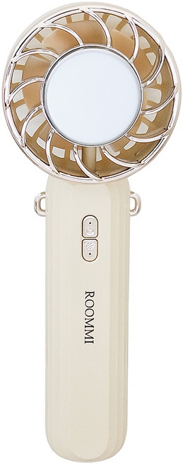 ROOMMI CoolEx 冰感手持風扇 原廠保固, 夏日黃, RM-FAN-04