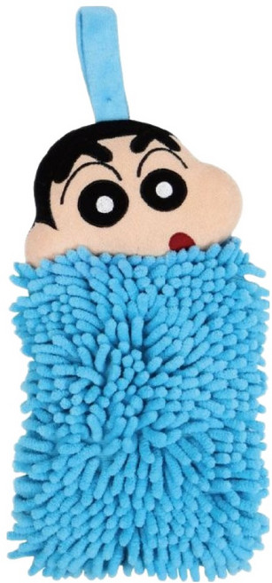 Shinchan 蠟筆小新 擦手巾 JH21-AI0003 35 x 13cm, 小新 藍色, 1條