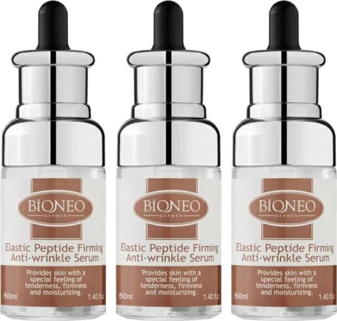 BiONEO 彈力胜肽緊緻撫紋原液, 3瓶, 40ml