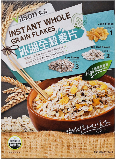 Vilson 米森 冰湖全穀麥片, 500g, 1盒