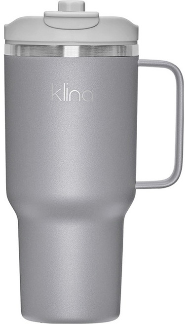 클리나 뉴원더 보온보냉 텀블러, 챠콜, 900ml, 1개