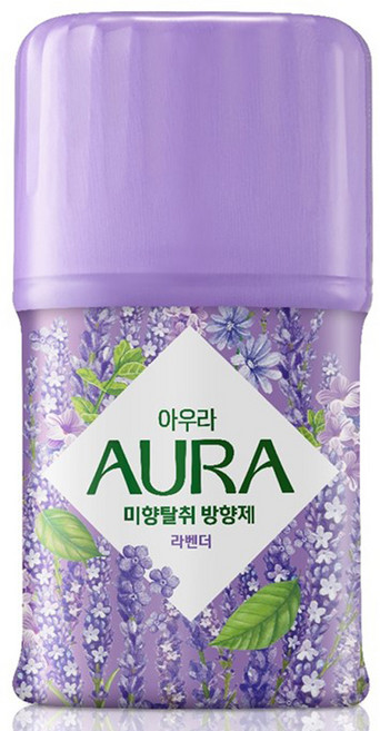 아우라 미향탈취 라벤더향 실내용 방향제 본품, 1개