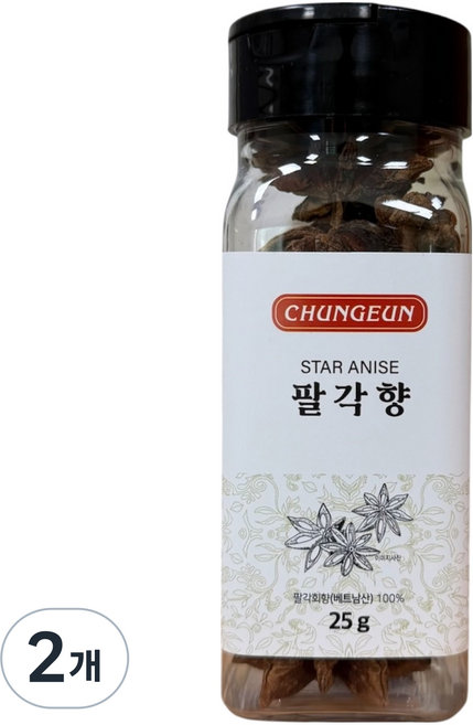청은에프엔비 팔각향, 25g, 2개