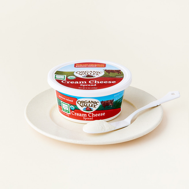 오가닉밸리 유기가공식품인증 크림치즈 스프레드 터브, 226g, 1개입, 1개
