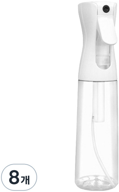 선동상사 미용 스프레이 공병 300ml, 8개, 화이트