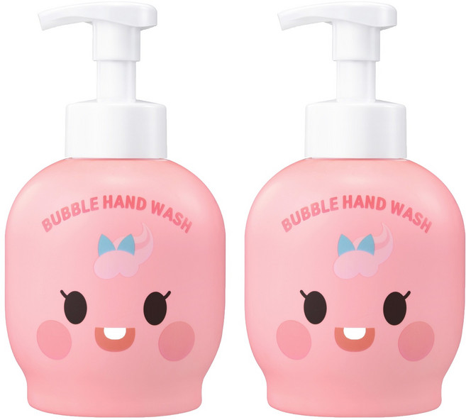 샤워메이트 브레드이발소 버블 핸드워시 마카롱, 500ml, 2개