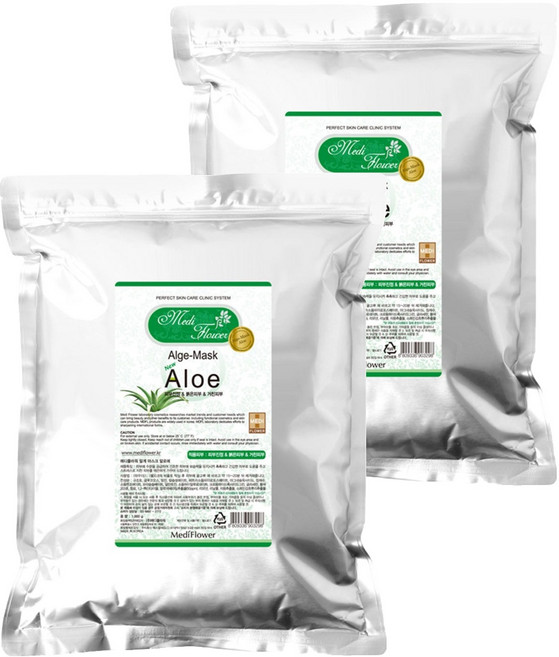 메디플라워 알지네이트 모델링 팩 알로에, 1개입, 2개