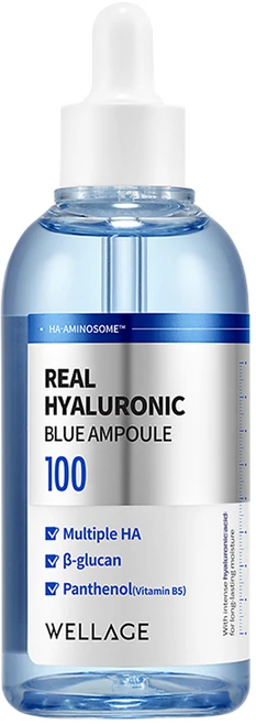 웰라쥬 리얼 히알루로닉 블루 앰플, 100ml, 1개 - 쿠팡