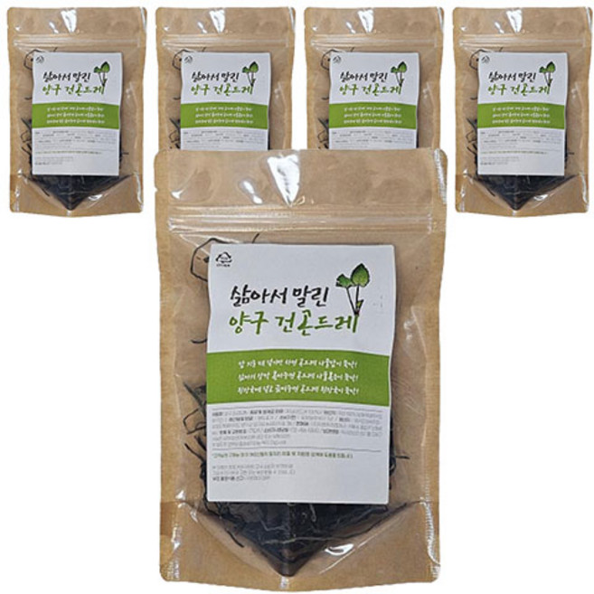 도담들 삶아서 말린 양구 건곤드레, 30g, 5개