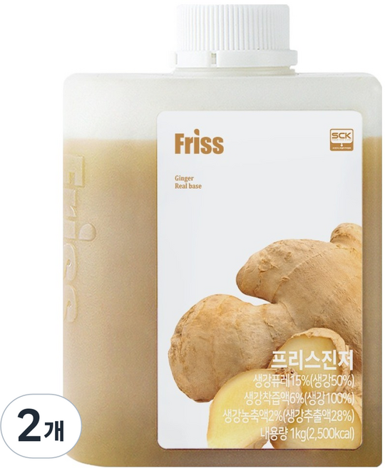 Friss 薑濃縮液, 2個, 1kg