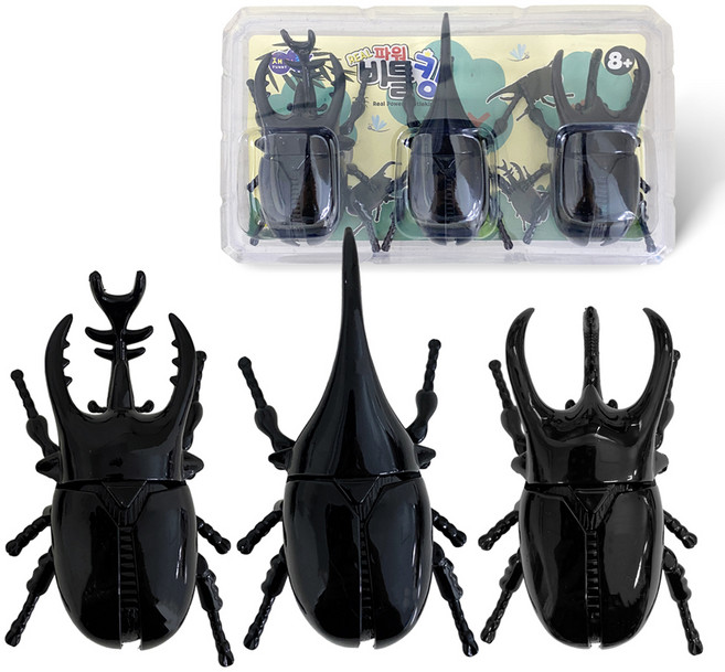 재미존 리얼 파워 비틀킹 완구 3종 세트, 1세트