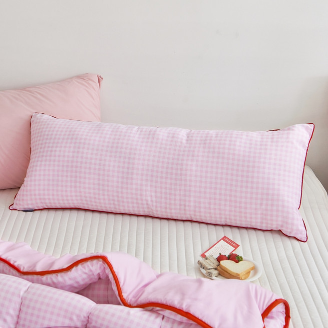 쁘리엘르 통세탁 사계절 다용도 바디필로우, 베리핑크