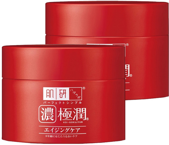 HADALABO 肌研 台灣公司貨 極潤抗皺緊實多效凝露, 100g, 2罐