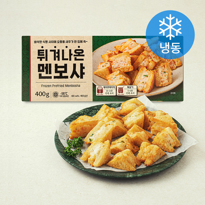 세미원 튀겨나온 멘보샤 20개입 (냉동), 400g, 1개