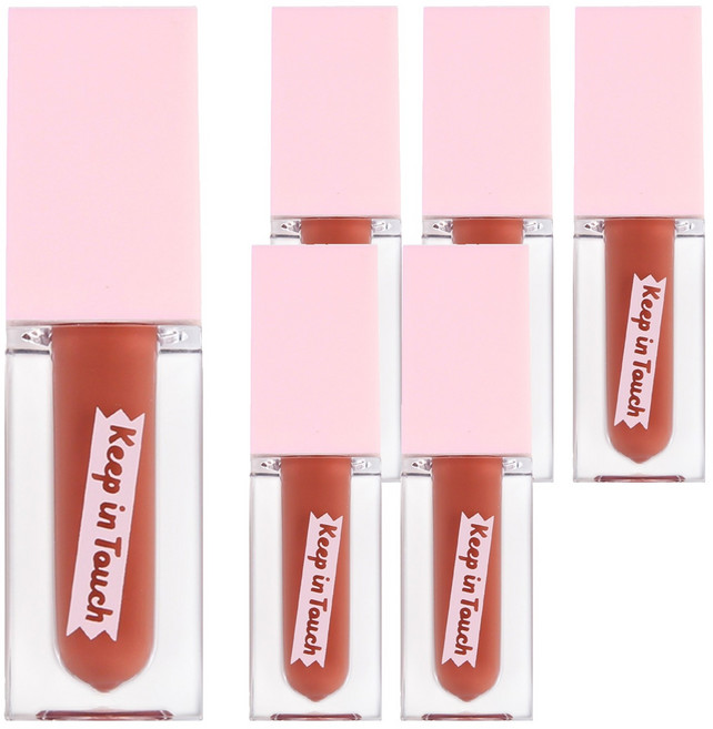 [비건뷰티] 키핀터치 젤리 립 플럼퍼 틴트, 에스프레소 마티니, 6개