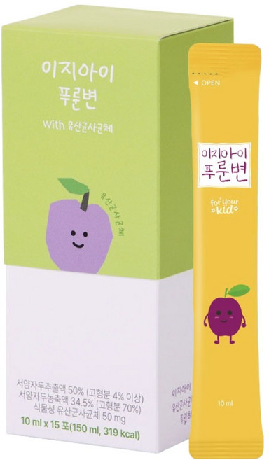 EASYBIOMED EASY-I 黑棗順暢飲 15包, 150ml, 1個