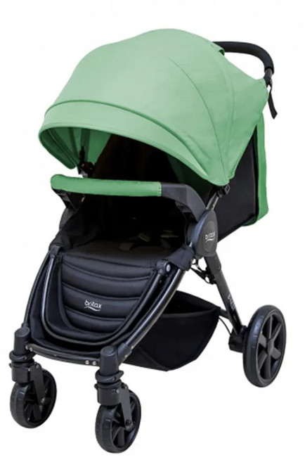 britax römer 旗艦秒收四輪手推車 B-NEST, 草木綠