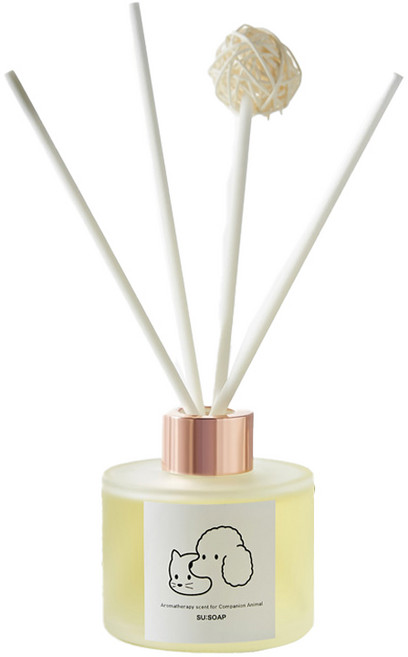 수솝 반려동물 아로마 디퓨저 카밍캣향, 120ml, 1개