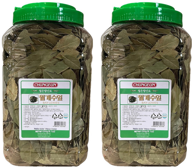 청은에프엔비 월계수잎, 230g, 2개