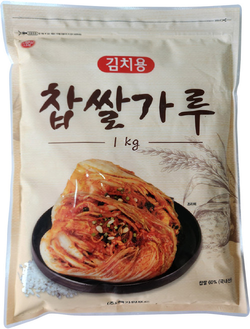 Haetsalnarae 海佳元 泡菜用糯米粉, 1kg, 1個