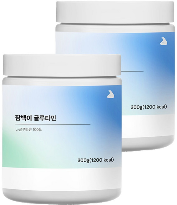 잠백이 글루타민, 2개, 300g