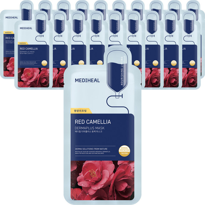메디힐 더마플러스 동백 마스크, 10개입, 2개
