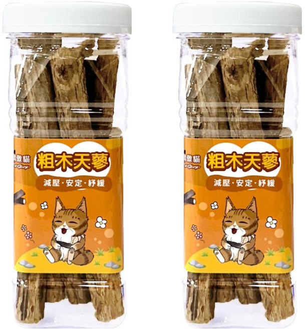 Cat Glory 驕傲貓 貓薄荷裏木天蓼枝 粗木 小, 貓薄荷, 35g, 2罐