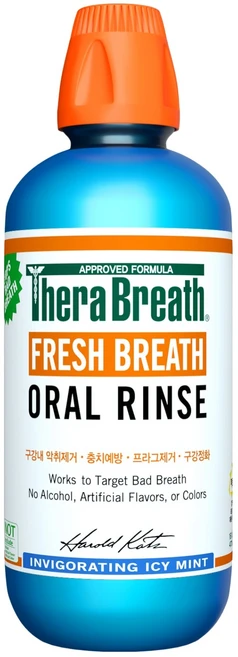 테라브레스 아이시민트 구강청결제, 473ml, 1개 - 쿠팡