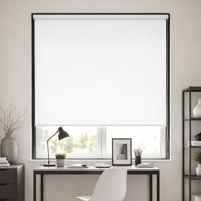 Nuguna 免鑽孔按壓式遮光捲簾