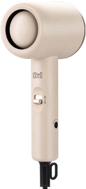 isito 輕巧雙電壓吹風機, IS-23E07D, 淡奶茶, 1個