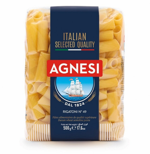 AGNESI 義大利水管麵, 1包, 500g