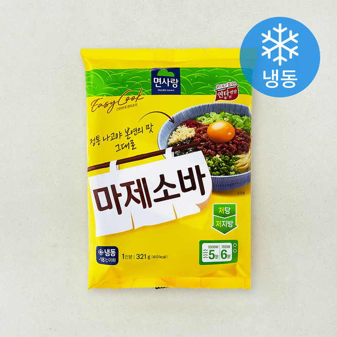 면사랑 마제소바 1인분 (냉동), 321g, 1개