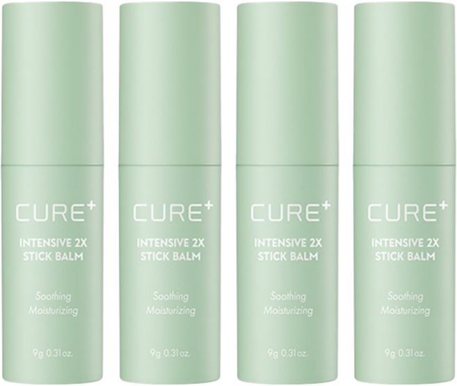 김정문알로에 인텐시브 2x 스틱밤, 9g, 4개