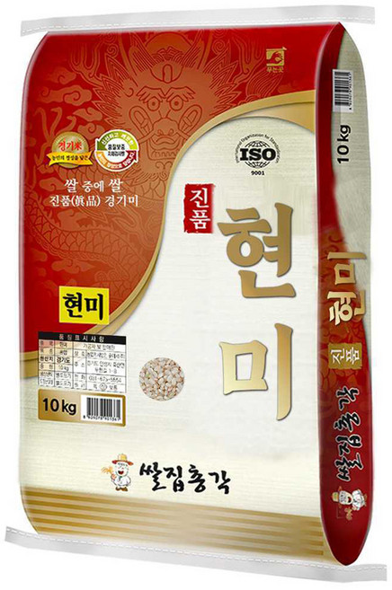 쌀집총각 진품 경기미 현미 상등급, 10kg, 1개