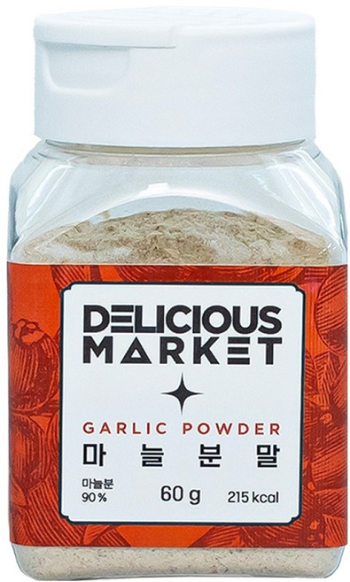 딜리셔스마켓 마늘 분말 소형, 60g, 1개