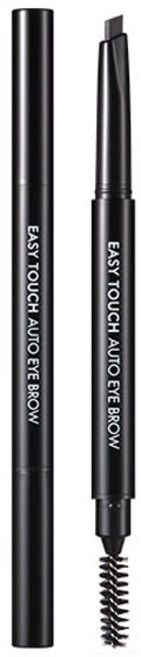 토니모리 이지터치 오토 아이브로우 0.4g, 01 블랙, 2개