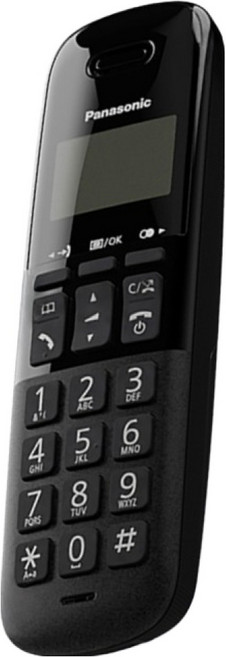Panasonic 數位無線電話雙子機 黑色, KX-TGB312TW