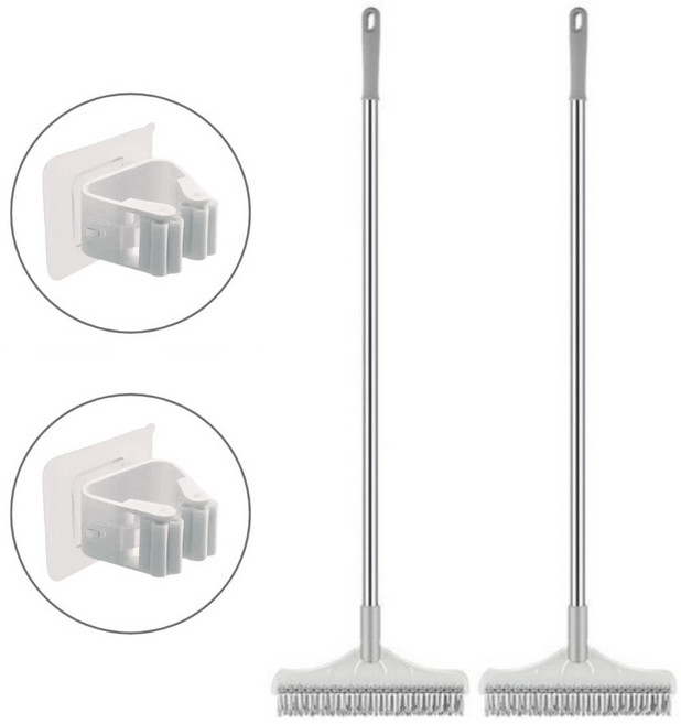 라이프잇동심 3 in1 청소솔 97~102cm x 21cm, 화이트, 2개