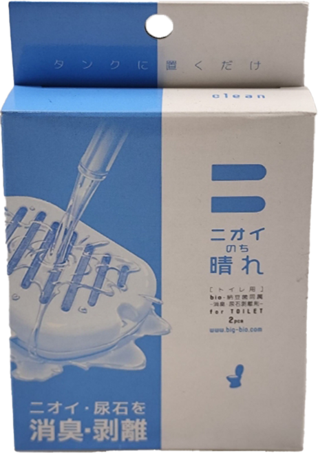 BE BIO W.C納豆王 廁所除臭劑 BB-05 2個, 25g, 1組
