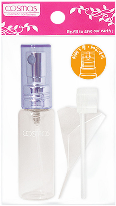 台灣 COSMOS 琉璃香水瓶 10ml, 顏色隨機, 1組
